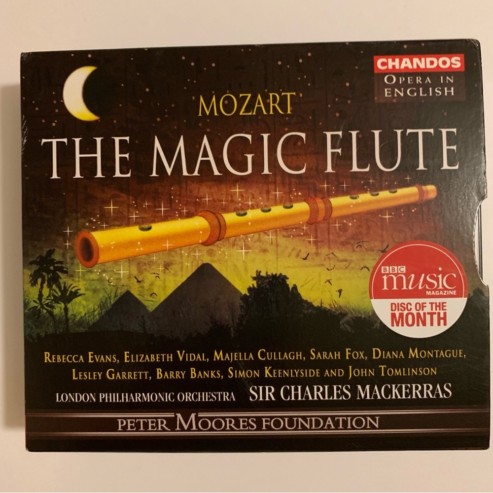 Mozart The Magic Flute CD London Philharmonic Orchestra New Open Box